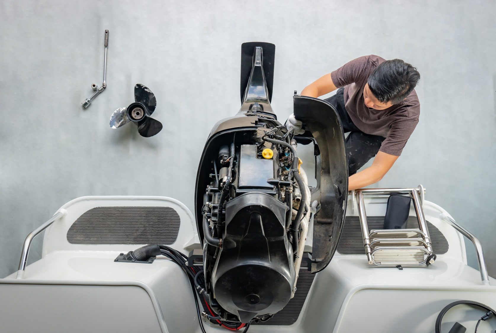 Service Technician at Georgian Shores Marina